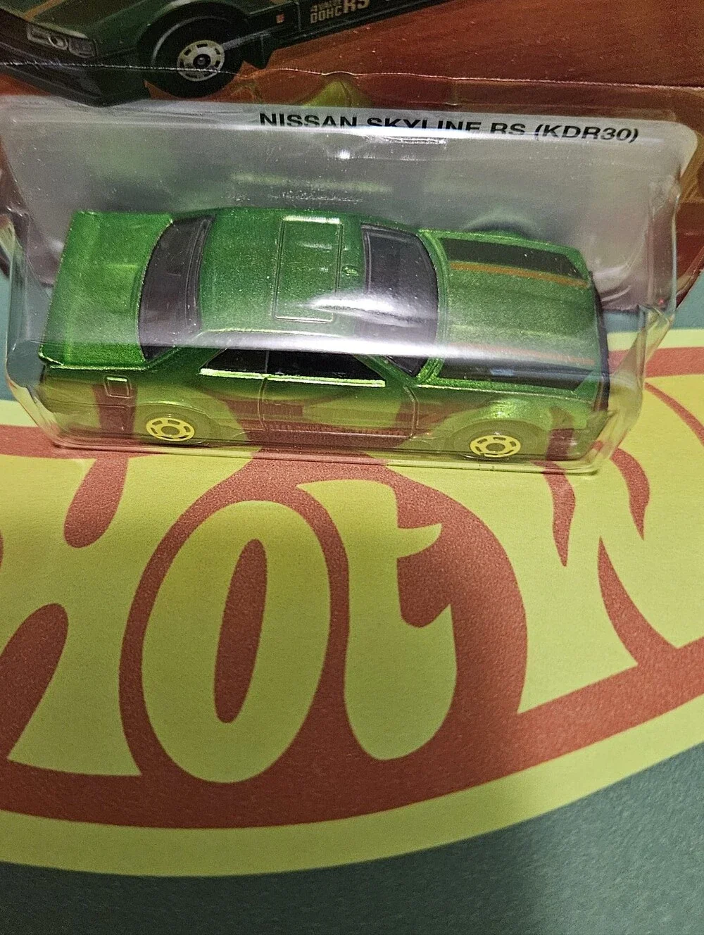 HotWheels Nissan Skyline RS (KDR30) - Metallic Green